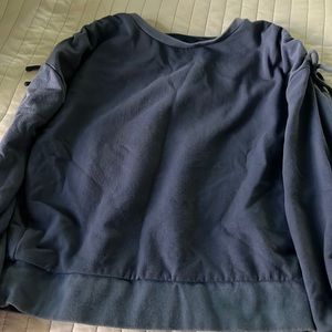 Cute small blue casual sweater